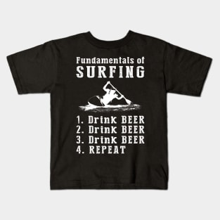 Paddles & Pints: Kayaking and Beer Adventure Tee Kids T-Shirt